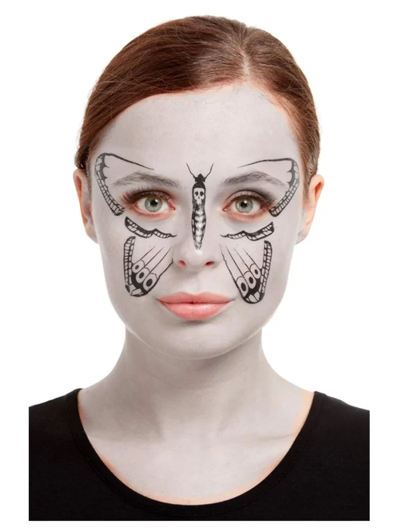 Smiffys Make-Up FX, Dark Botanical Moth Kit - Image 3