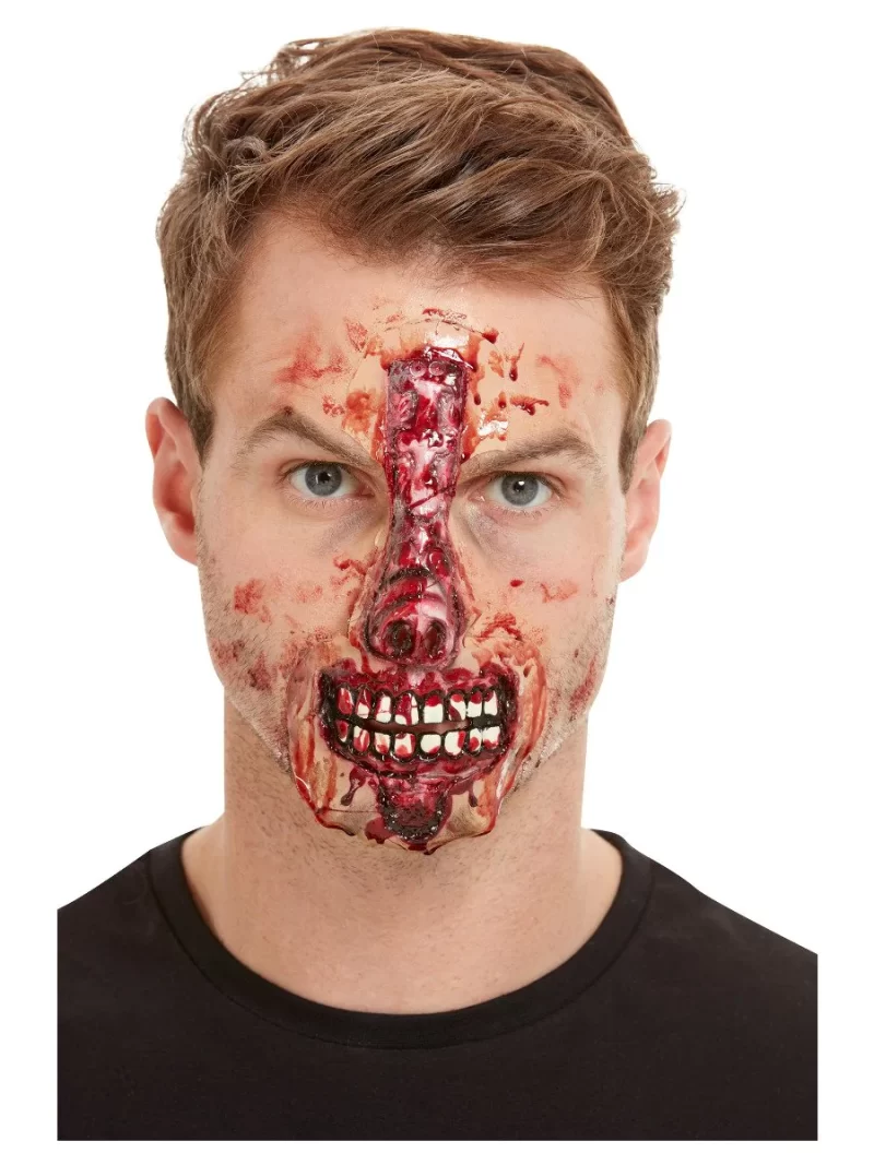 Smiffys Make-Up FX Exposed Face Wound Latex