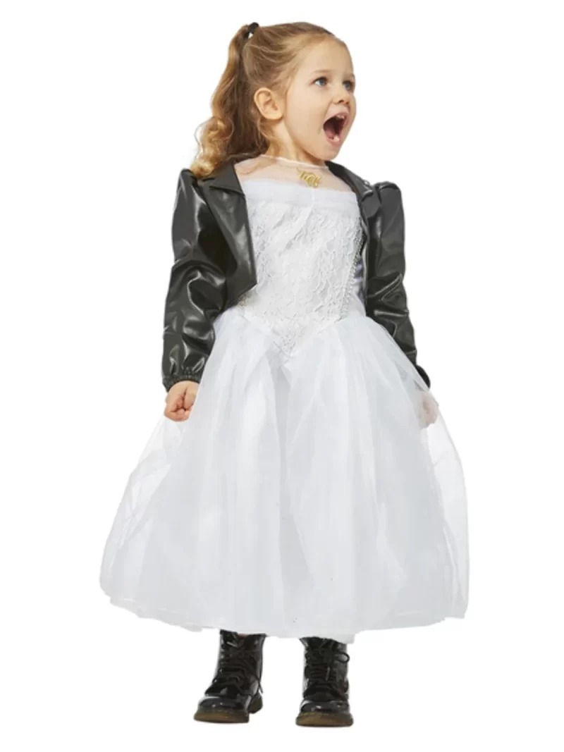 Bride Of Chucky, Tiffany Children's Fancy Dress Costume - Image 2