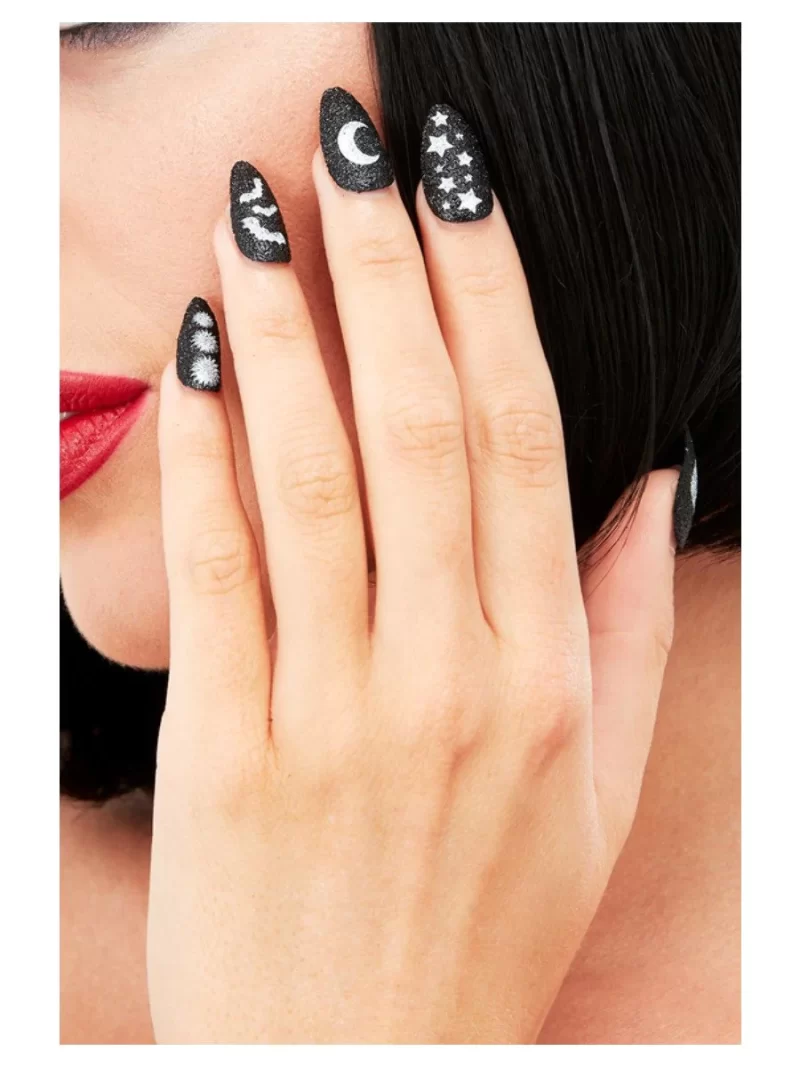 Smiffys Make-Up FX, Bewitching/Galactic Nails