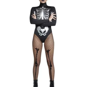 Fever Sexy Skeleton Bodysuit/Leotard