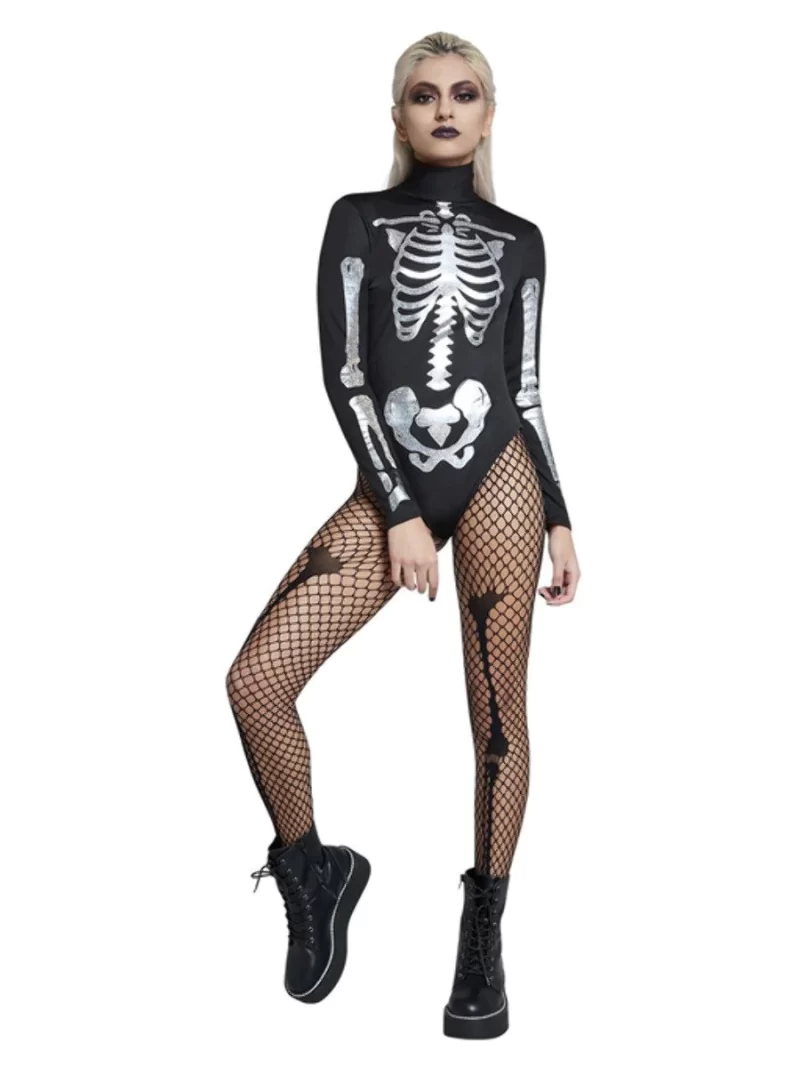 Fever Sexy Skeleton Bodysuit/Leotard - Image 2