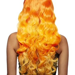 Manic Panic Psychedelic Pumpkin Sunrise Siren Orange Wig - Image 3