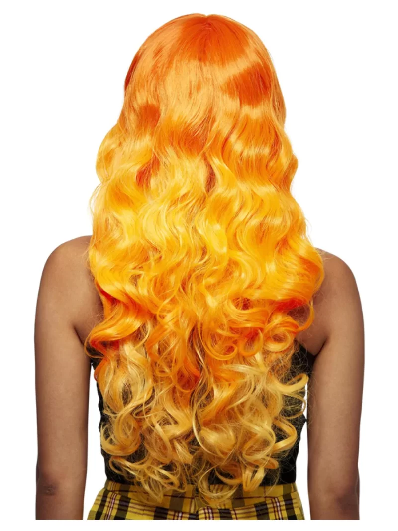 Manic Panic Psychedelic Pumpkin Sunrise Siren Orange Wig - Image 3