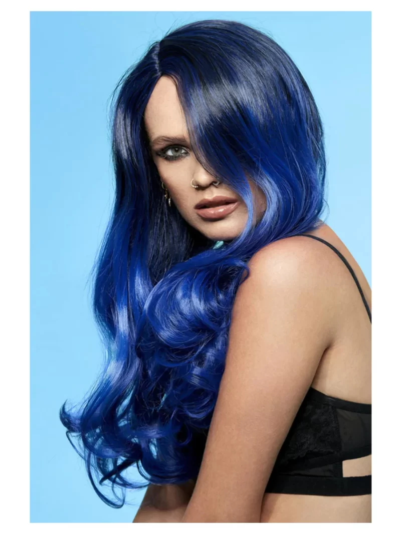 Manic Panic After Midnight Ombre Blue Queen Bitch Wig - Image 2