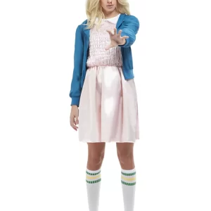 80s Strange Girl (Stranger Things Eleven) Women's Fancy Dress Costume