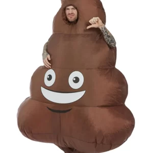 Inflatable Poop Unisex Fancy Dress Costume - Image 2