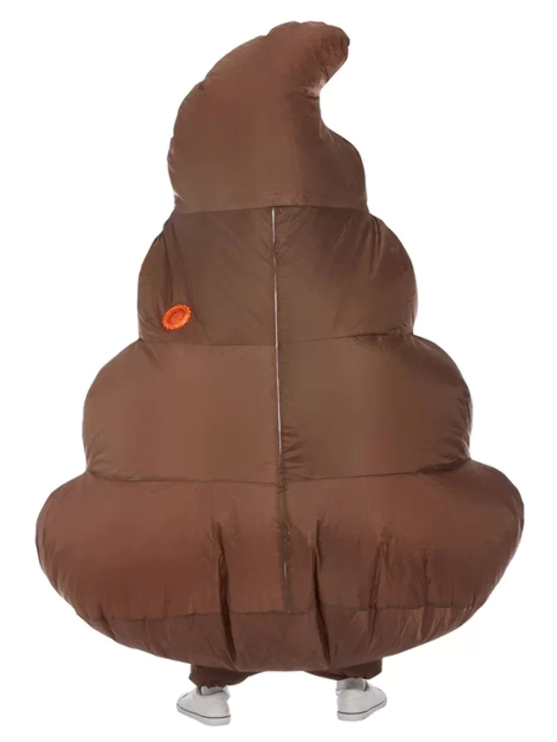 Inflatable Poop Unisex Fancy Dress Costume - Image 3
