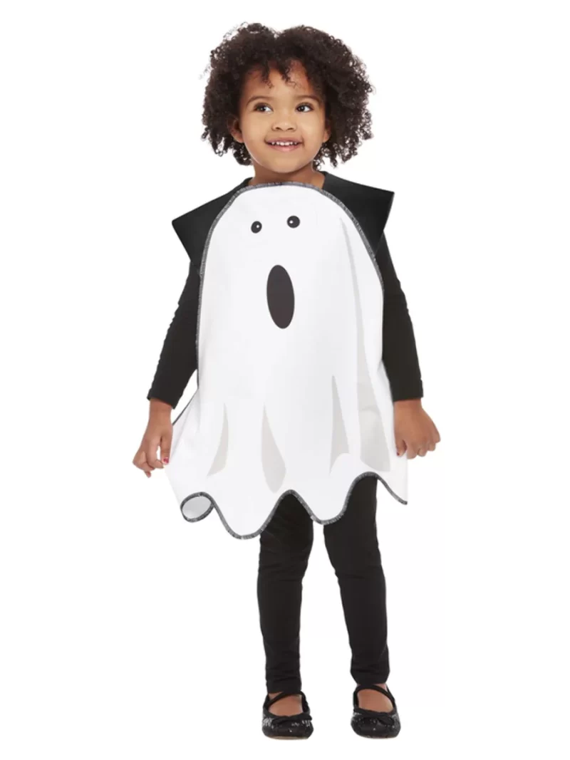 Toddler Ghost Tabard Children's Fancy Dress Costume