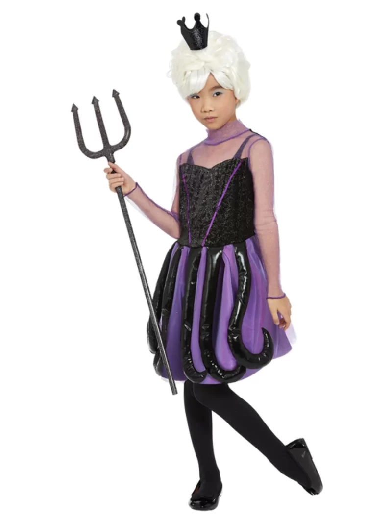 Evil Sea Witch (Ursula's Little Mermaid) Children's Fancy Dress Costume