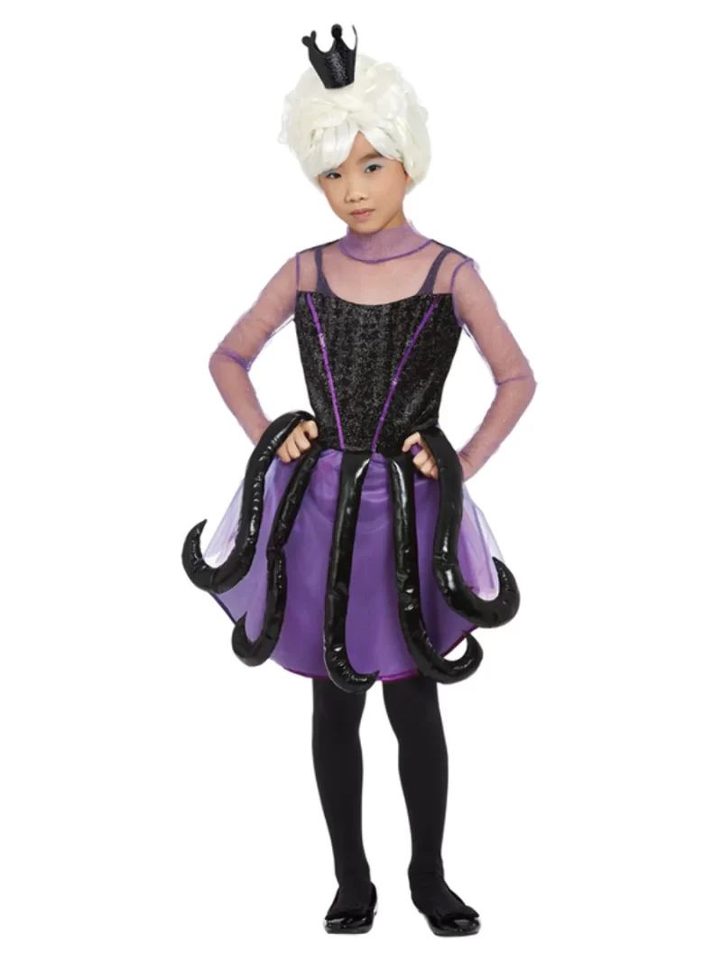 Evil Sea Witch (Ursula's Little Mermaid) Children's Fancy Dress Costume - Image 2