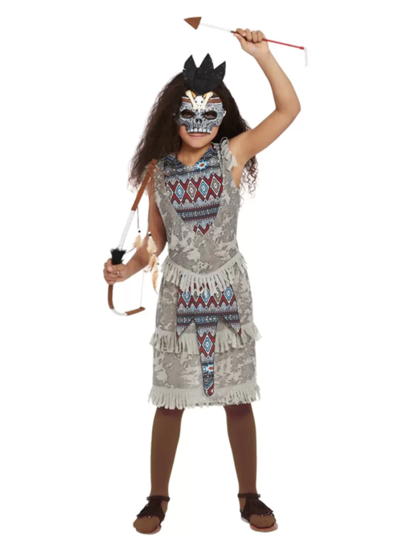 Dark Spirit Warrior Children's Fancy Dress Costume