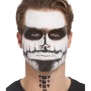 Smiffys Make-Up FX, Deluxe Glitter GID Skeleton Kit - Image 4