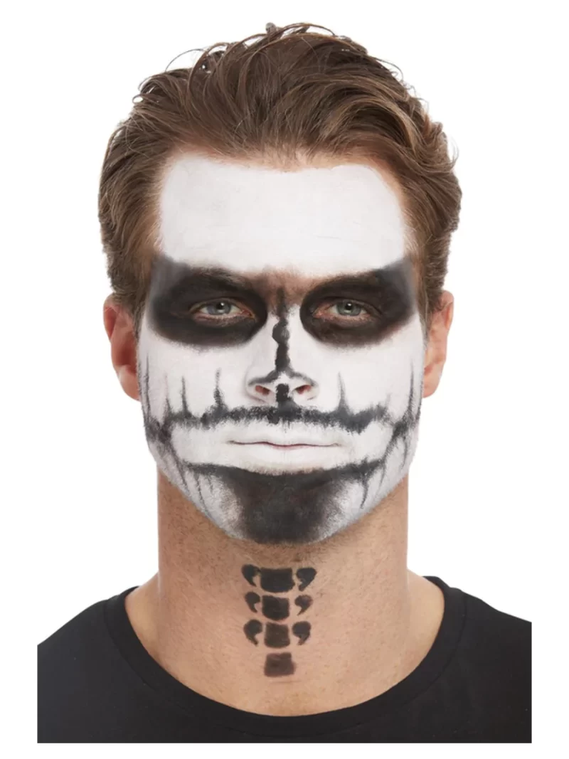 Smiffys Make-Up FX, Deluxe Glitter GID Skeleton Kit - Image 4