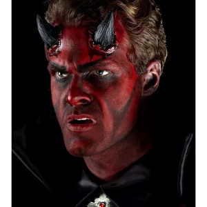 Smiffys Make-Up FX, Latex Devil Horns - Image 3
