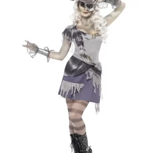 Ghost Ship Ghoulina Ladies Halloween Fancy Dress Costume