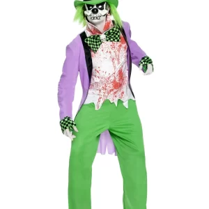Bad Hatter Men's Halloween Fancy Dress Costume