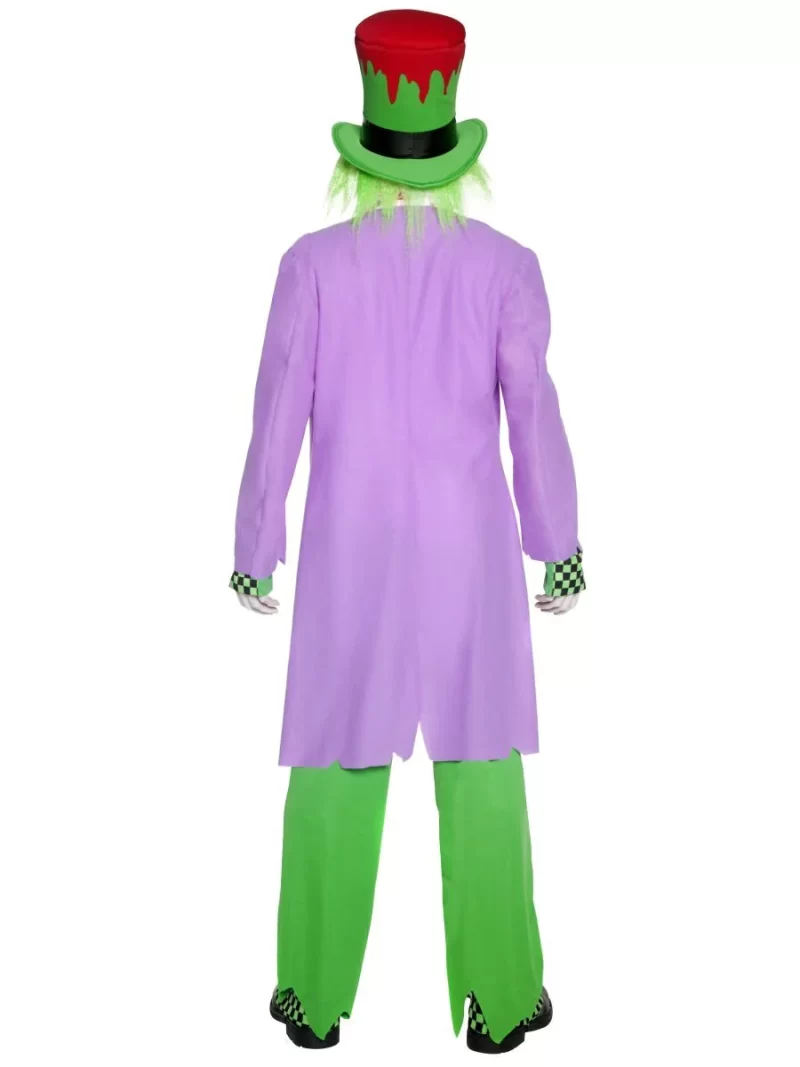 Bad Hatter Men's Halloween Fancy Dress Costume - Image 2