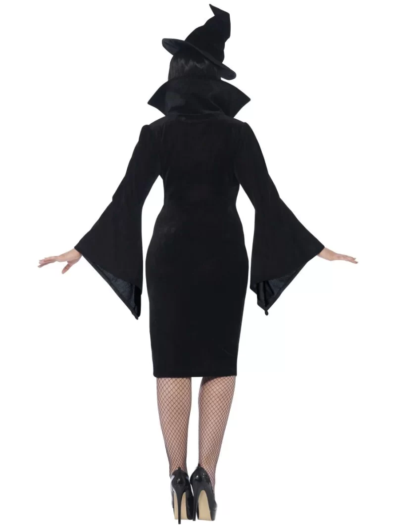 Curves Witch Ladies HalLoween Fancy Dress Costume - Image 2