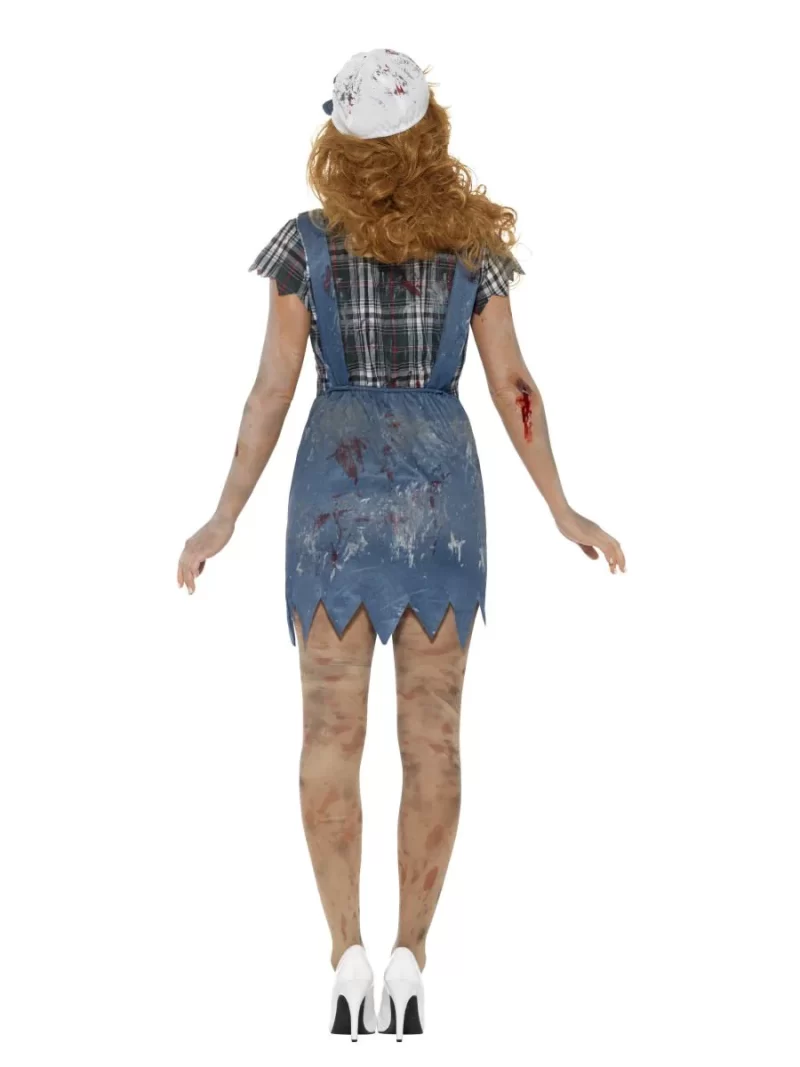 Zombie Hillbilly Ladies Fancy Dress Costume - Image 2