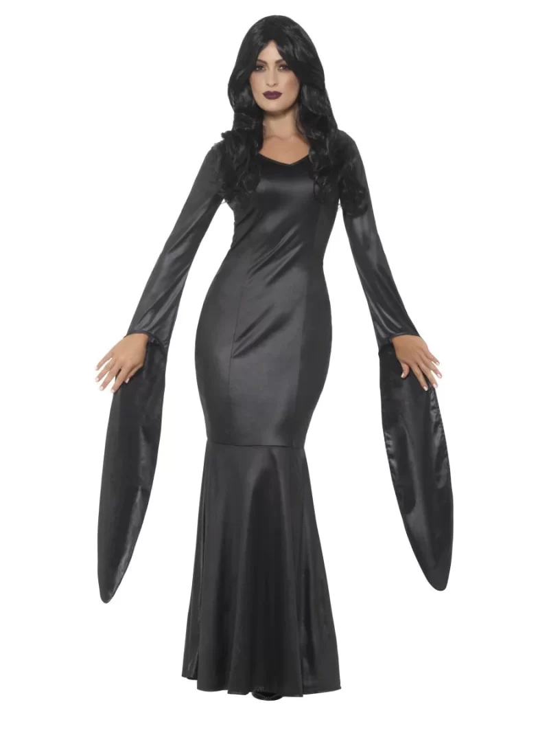 Immortal Vampiress Ladies Halloween Fancy Dress Costume