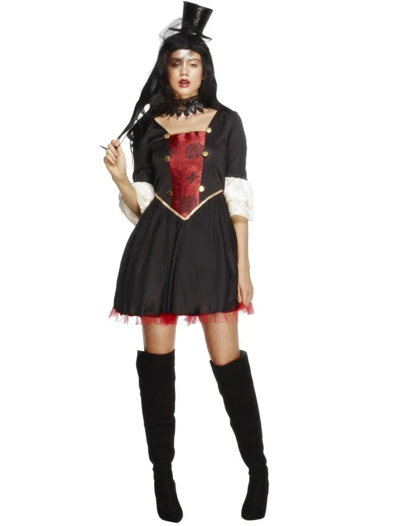 Fever Vampire Princess Ladies Fancy Dress Costume