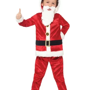 Jolly Santa Children's Christmas Fancy Dress Costume