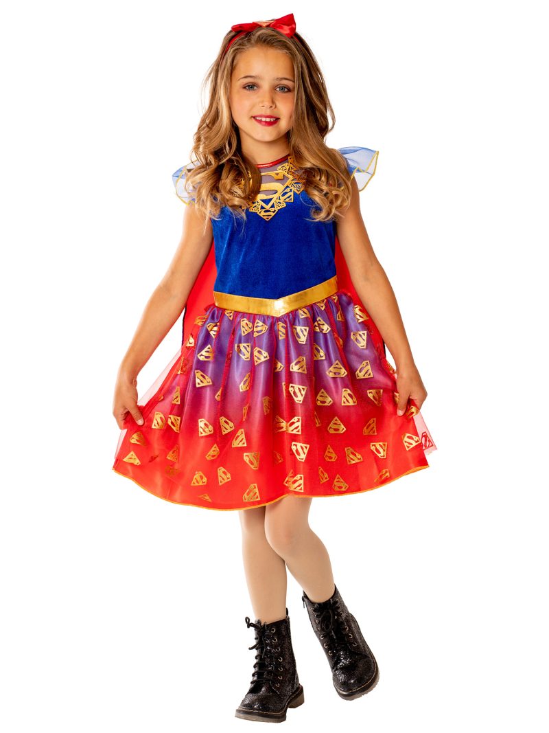 DC Comics Supergirl Deluxe Children's Fancy Dress Costume