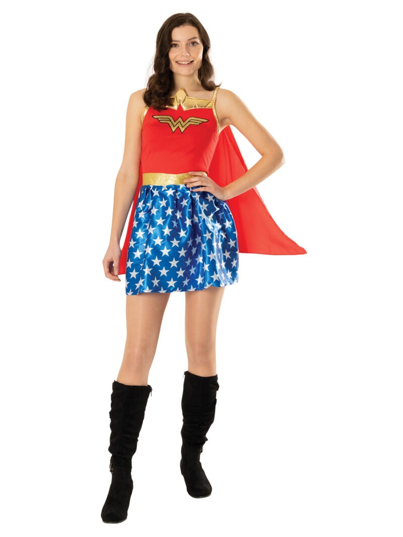 DC Comics Wonderwoman Ladies Fancy Dress Costume