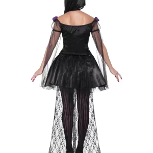 Day of the Dead Senorita Ladies Halloween Fancy Dress Costume - Image 2