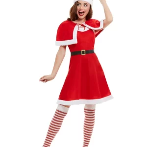 Miss Santa Cute Christmas Women's Fancy Dress Costume - Image 3