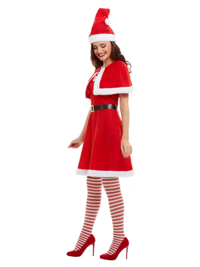 Miss Santa Cute Christmas Women's Fancy Dress Costume - Image 2