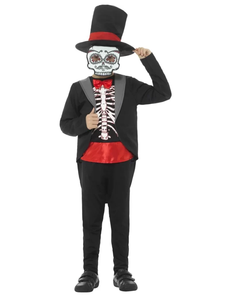 Day of the Dead Boy Children's Halloween Fancy Dress Costume