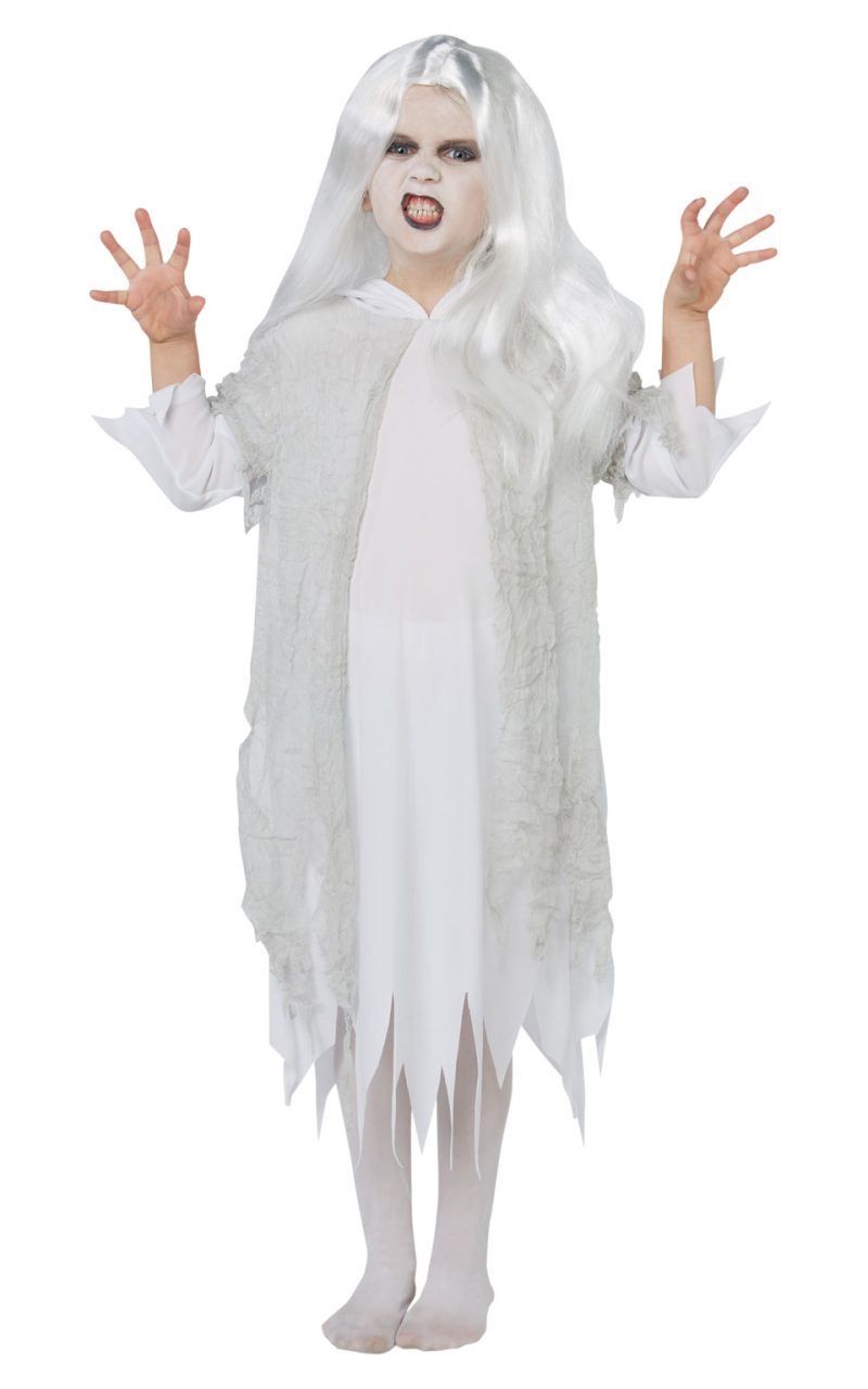 Ghostly Spirit Children's Fancy Dress Costume