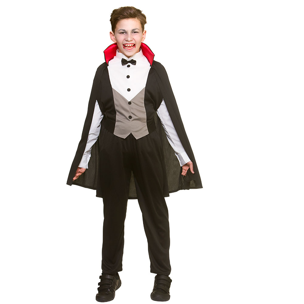 Bloodthirsty Vampire Children's Halloween Fancy Dress Costume Fancy ...