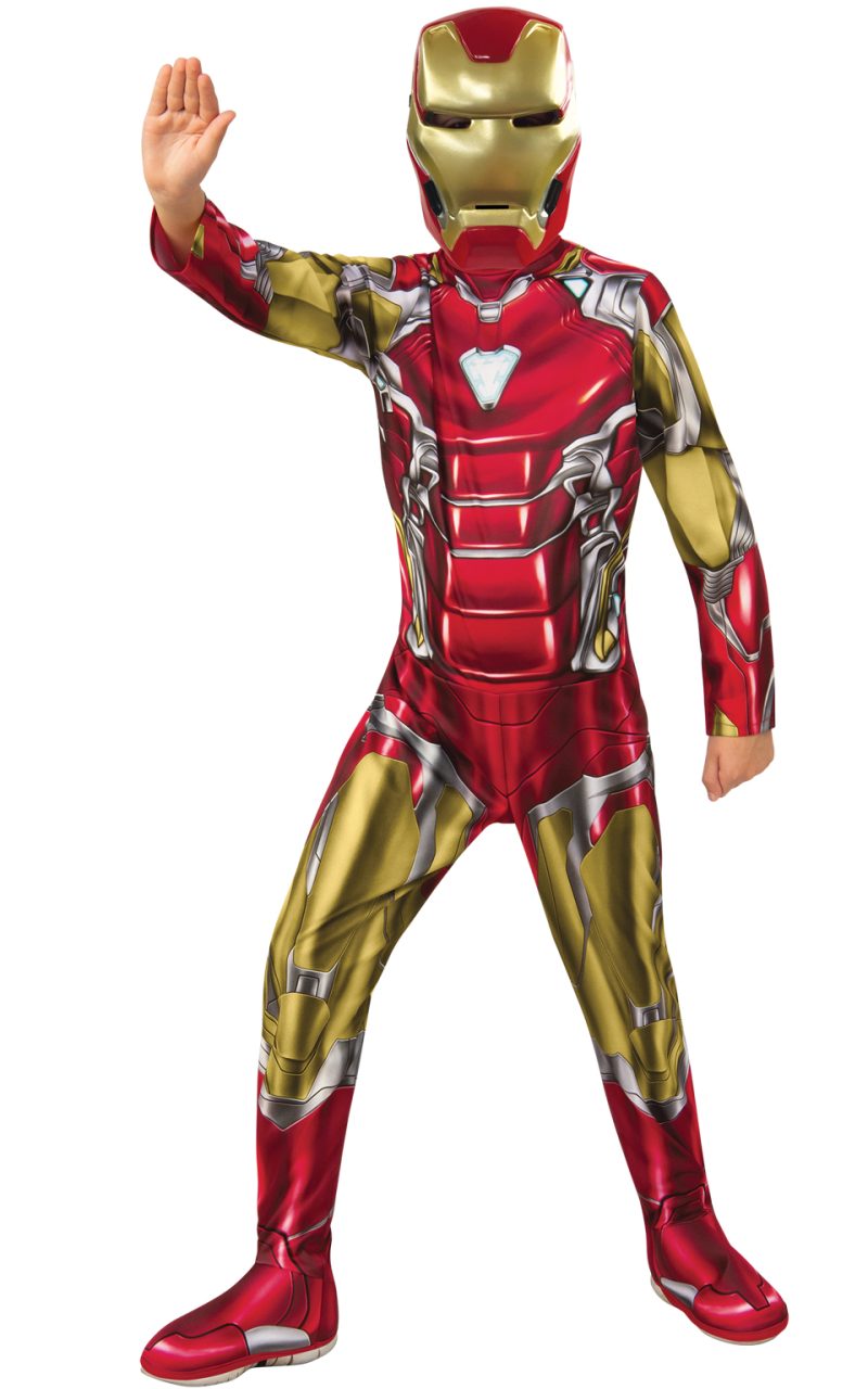 Marvel Avengers 4 Iron Man Classic Children's Fancy Dress Costume