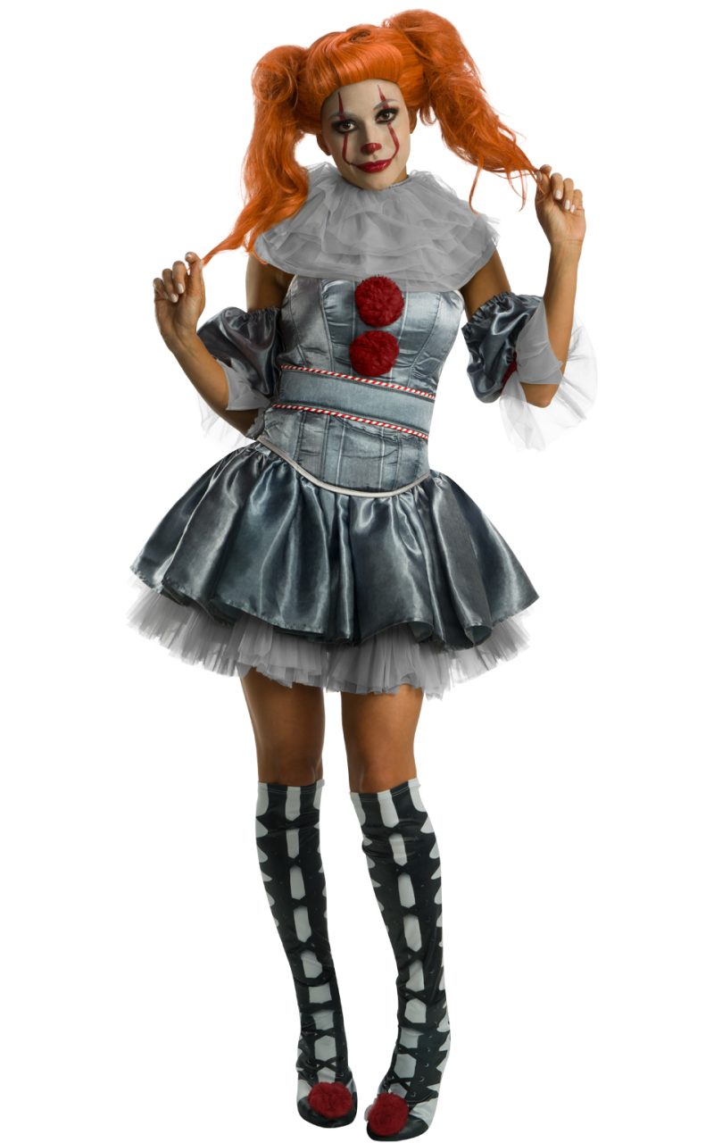 IT Pennywise Chapter 2 Ladies Fancy Dress Costume