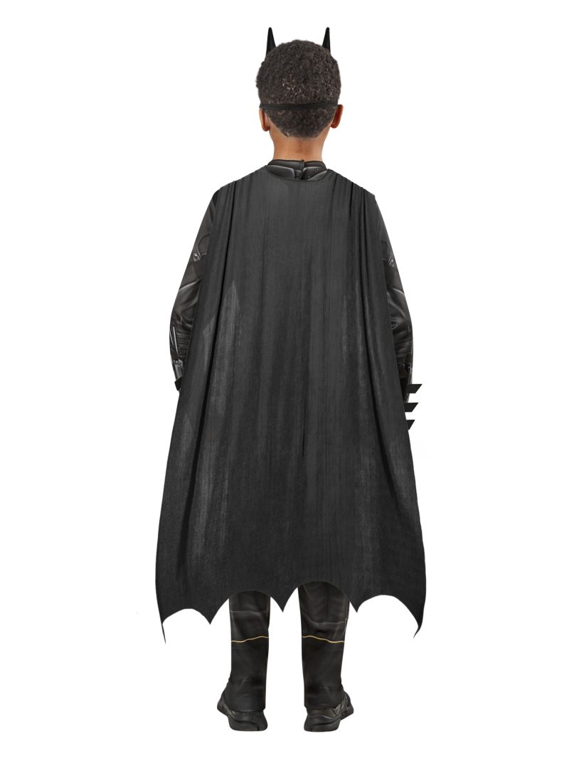 DC Black Batman Children's Fancy Dress Costume - Image 3
