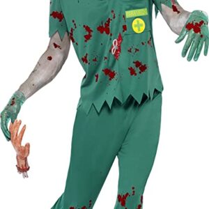 Zombie Paramedic Men's Halloween Fancy Dress Costume