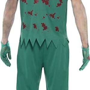 Zombie Paramedic Men's Halloween Fancy Dress Costume - Image 2