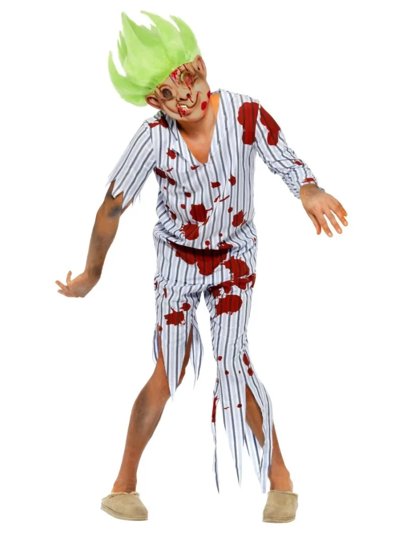 Zombie Org Men's Halloween Fancy Dress Costume