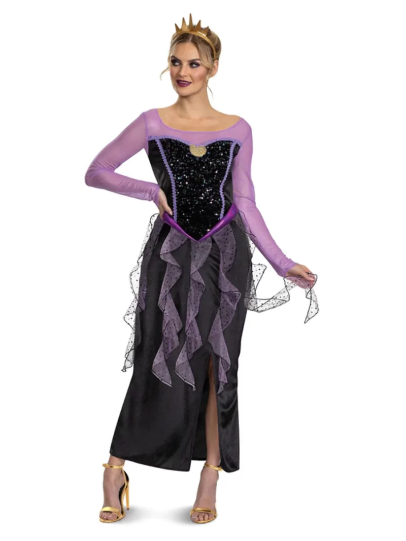 Disney Villains Ursula Ladies Fancy Dress Costume