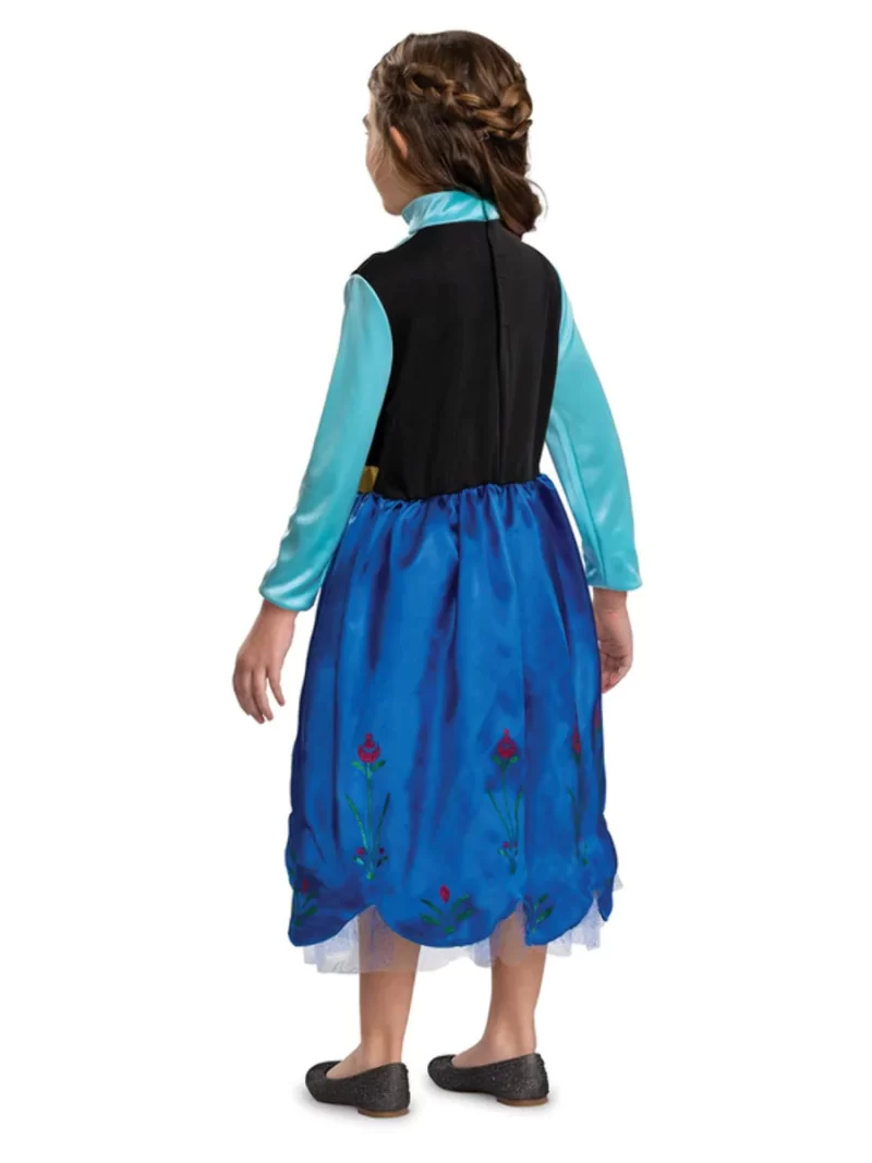Disney Frozen Deluxe Anna Travelling Children's Fancy Dress Costume - Image 2