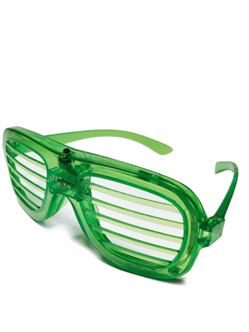 LED Light Up Shutter Glasses, Assorted Colours - Image 3