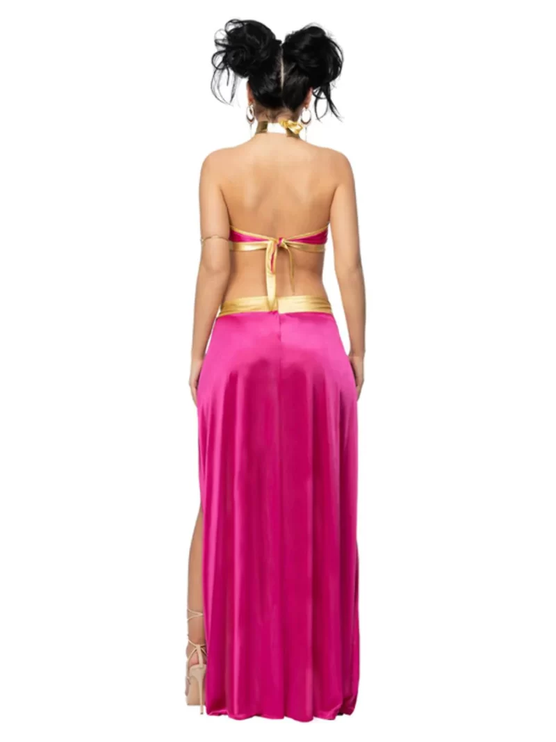 Fever Slave Belly Dancer Princess Ladies Fancy Dress Costume - Image 3