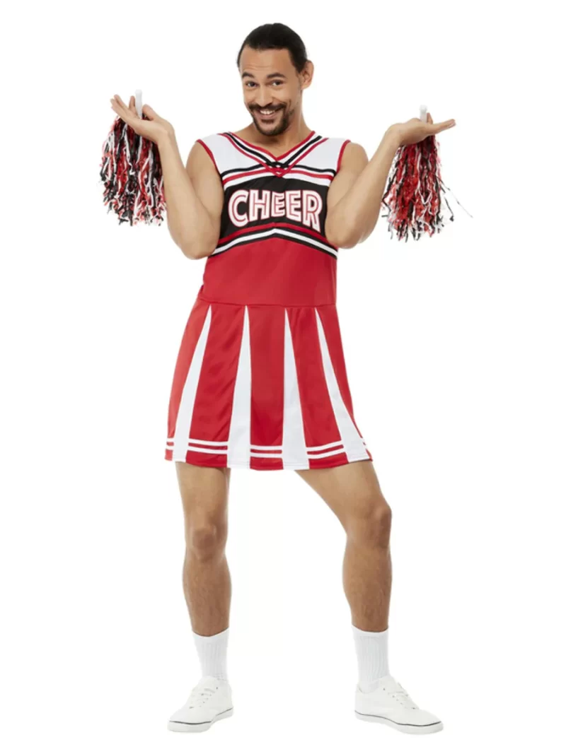Give Me A...Cheerleader Men's Fancy Dress Costume - Image 2