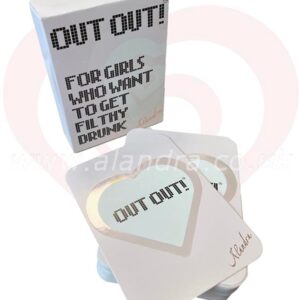 Out Out Drinking Game Cards