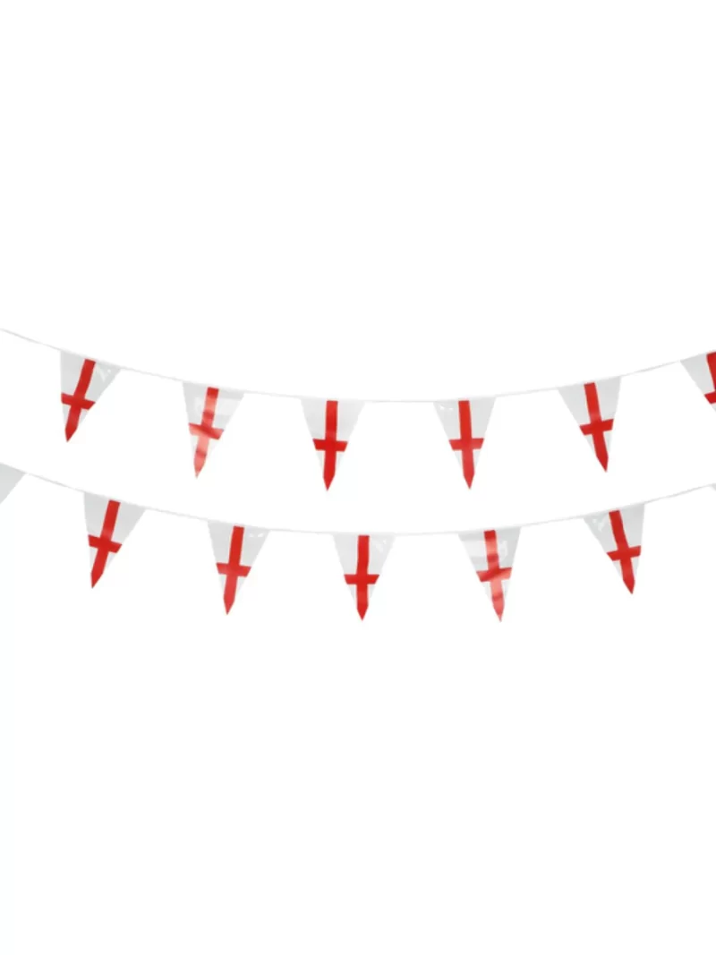 England Flag Triangle Bunting