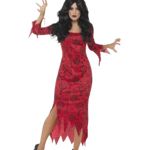 Occult Devil Ladies Fancy Dress Costume