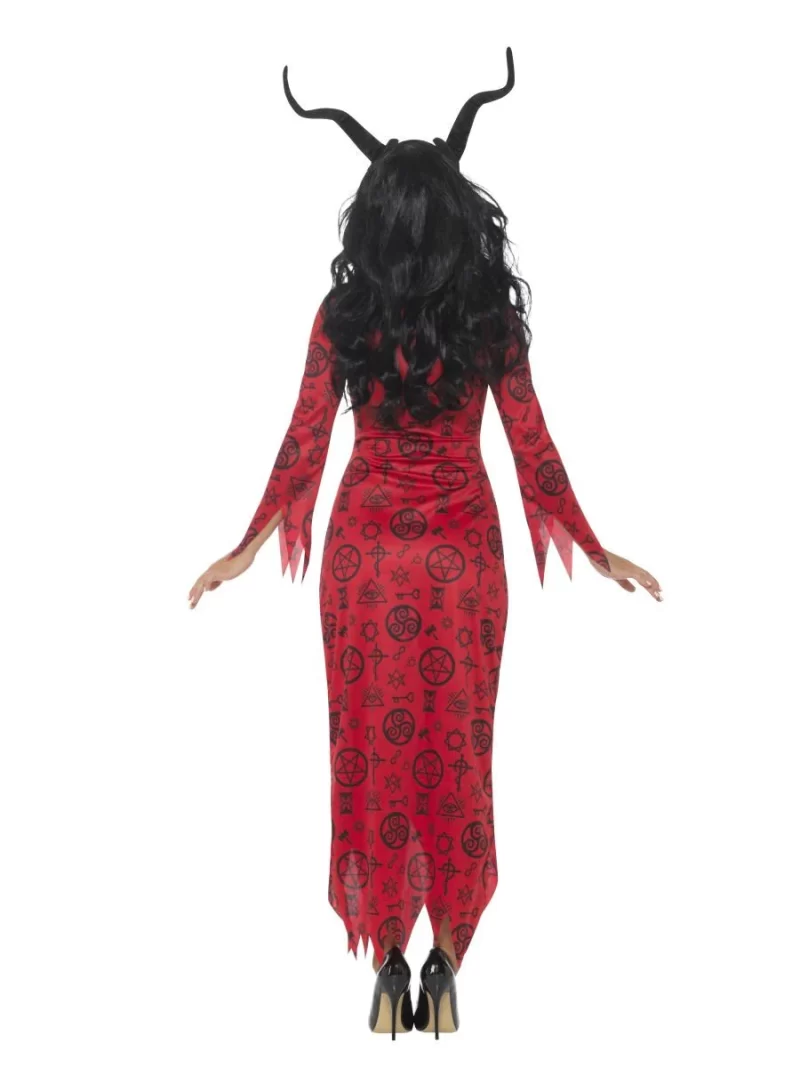 Occult Devil Ladies Fancy Dress Costume - Image 2